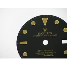 Quadrante nero trizio Rolex Gmt Master ref. 16753/16758 nuovo n. 11